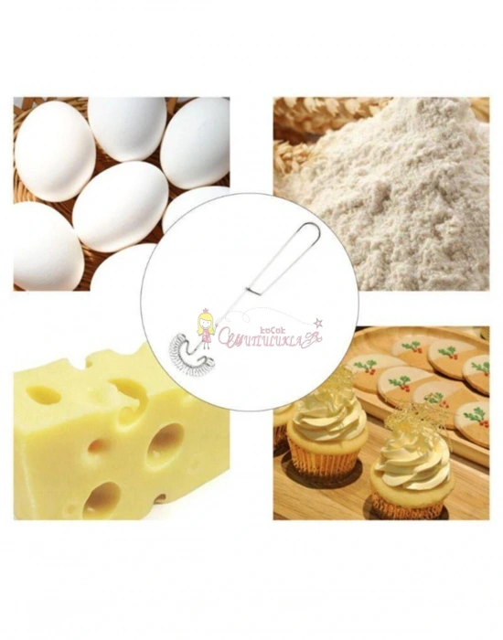 Solingen Paslanmaz Çelik Yumurta Çırpıcı Karıştırıcı