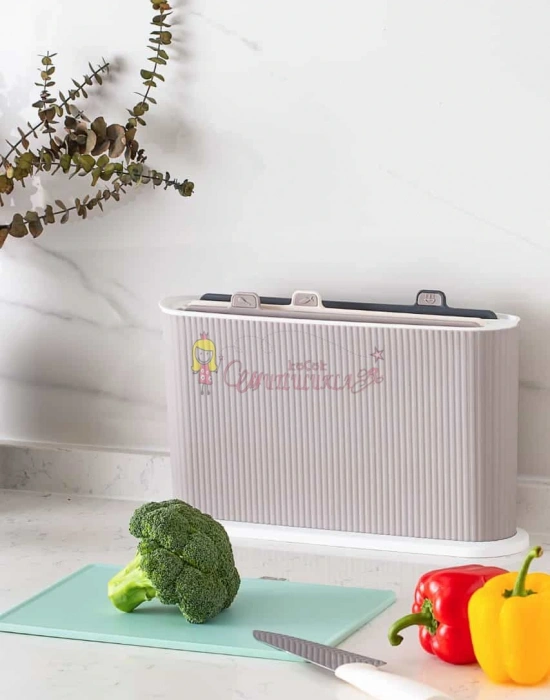 Standlı Çoklu Kesme Tahtası Seti