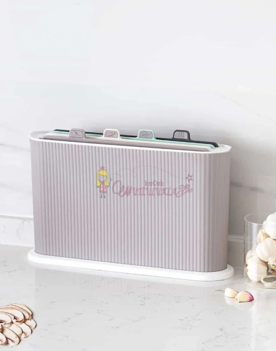 Standlı Çoklu Kesme Tahtası Seti