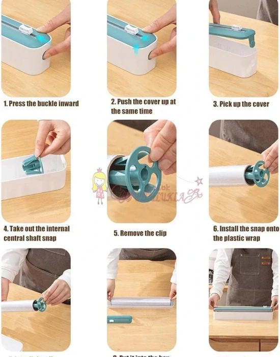 Streç Film Kesme Aparatı Streç Film Kesici Folyo Kesme Vantuzlu Streç Film Kesici