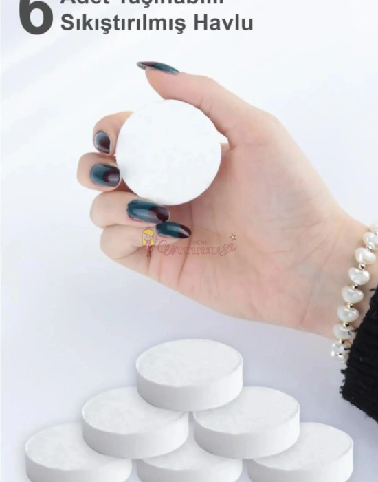 SUDA BÜYÜYEN SIKIŞTIRILMIŞ HAVLU SETİ