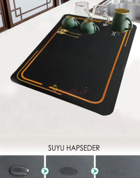 Süper emici kurutma matı (hızlı kuruma etkili)