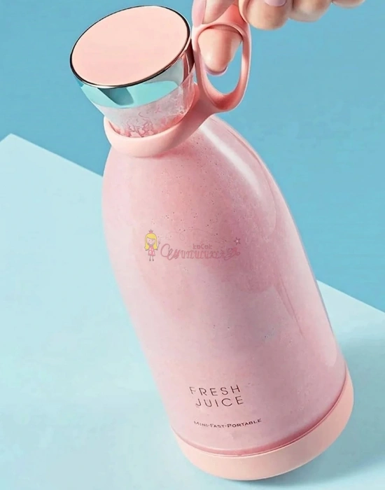 Taşınabilir Mini Hızlı Blender 420ml Meyve Sıkacağı Kupası Şarjlı