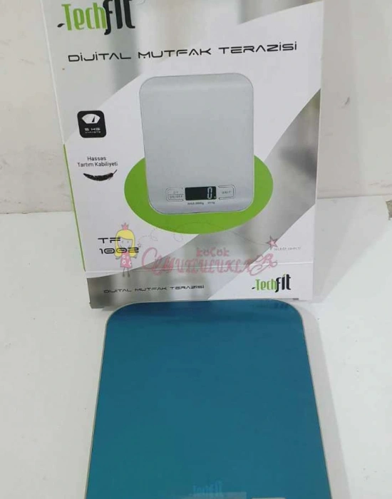 Techfit Tf1002 Dijital Hassas Led Ekran Mutfak Terazisi 5 Kg - İnox