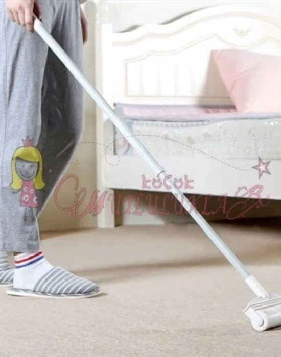 Teleskopik Saplı Yapışkanlı Tüy Rulosu