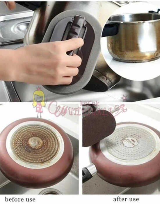 Tencere Altı Temizleme Elmas Sünger Zımpara