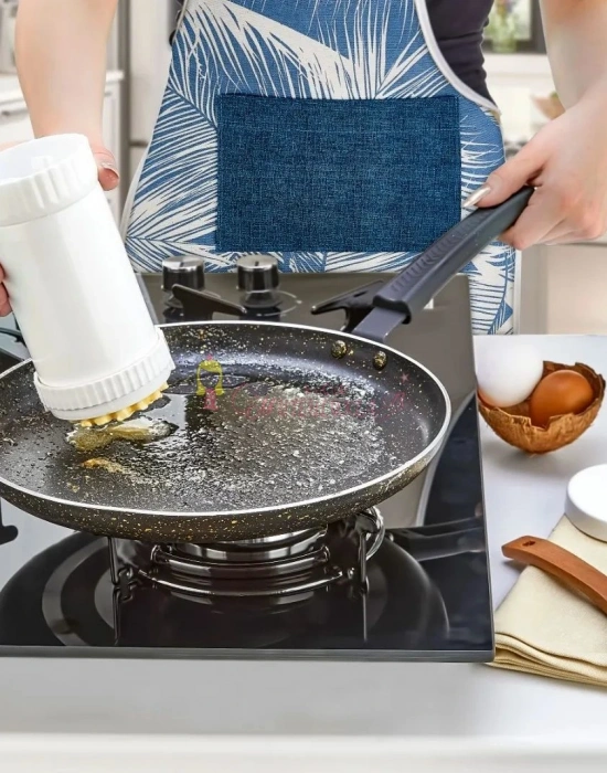 Tereyağı Saklama Ölçme Yayma Ve Kesme Aparatı