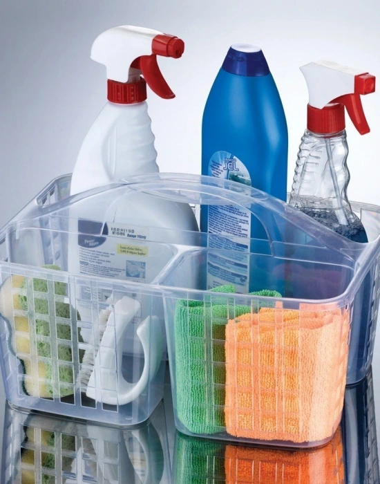 TEZGAH ÜSTÜ BÖLMELİ DÜZENLEYİCİ SEPET