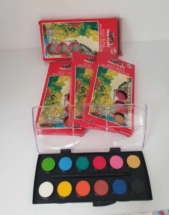 Trıx Class Sulu Boya Fırçalı 12li