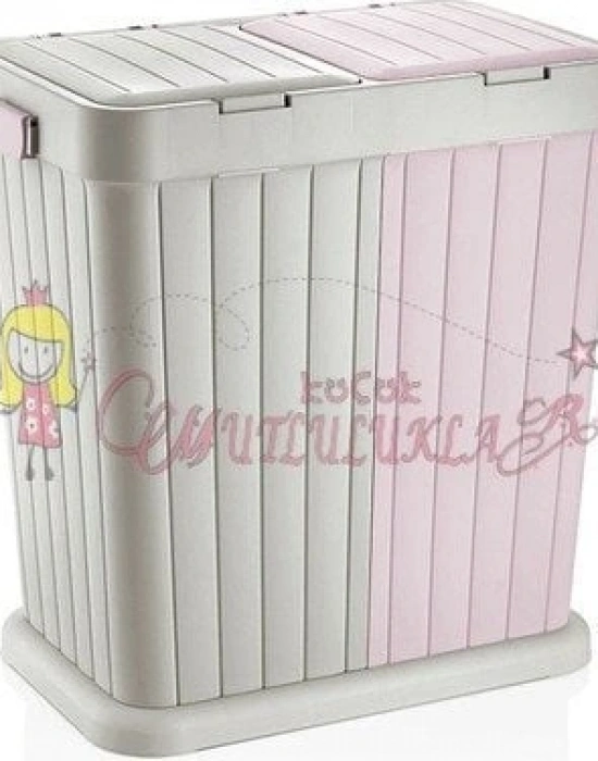 Twins İkili Çok Amaçlı Çamaşır Sepeti 80 lt