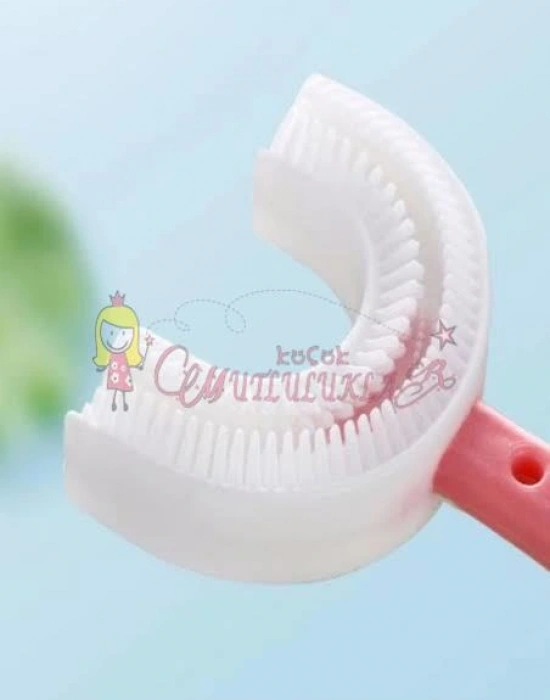 U Şekli Bebek Diş Fırçası Yeni Nesil Fırça 0-6 YAŞ