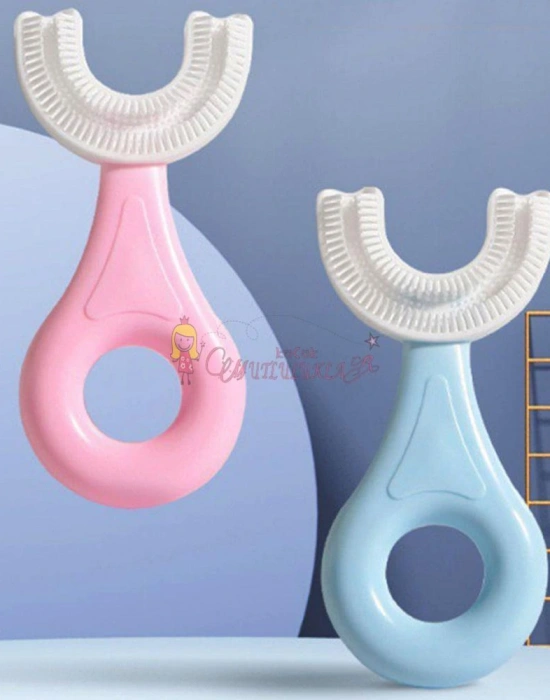 U Şekli Bebek Diş Fırçası Yeni Nesil Fırça 0-6 YAŞ