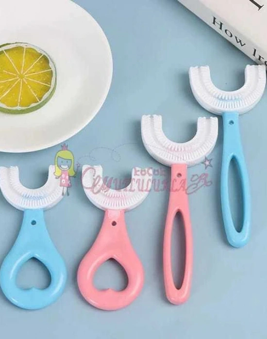 U Şeklinde Pratik Çocuk Diş Fırçası Büyük Boy  6 - 12 YAŞ