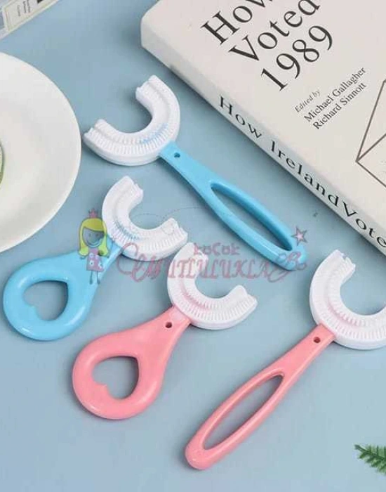U Şeklinde Pratik Çocuk Diş Fırçası Büyük Boy  6 - 12 YAŞ