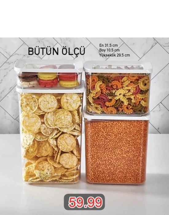 VAKUMLU SAKLAMA KABI DİKDÖRTGEN