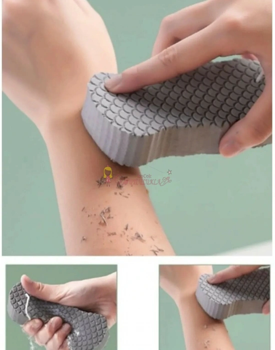 Vücut Cilt Temizleyici Sünger,Peeling Etkili Asılabilir Kese Lif