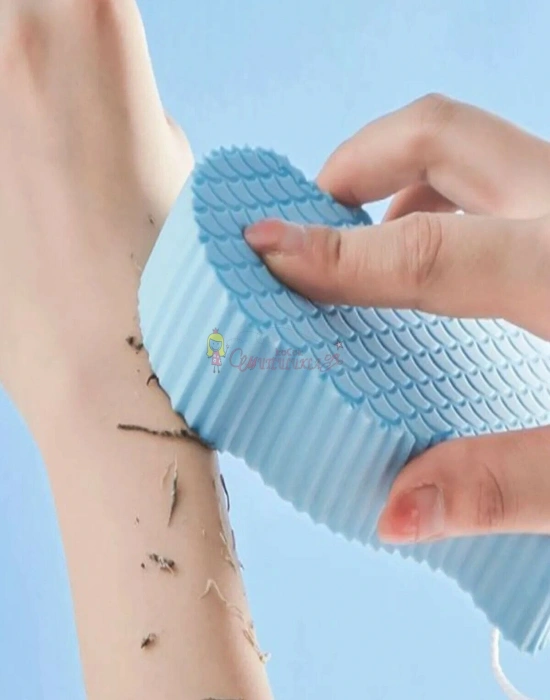 Vücut Cilt Temizleyici Sünger,Peeling Etkili Asılabilir Kese Lif