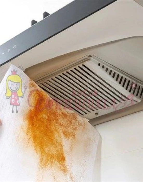 Yağ Emici Duman Önleyici Pratik Mutfak Davlumbaz Koruyucu