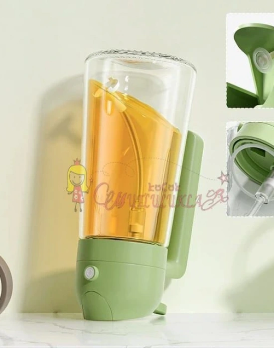 Yağ Püskürtme yağdanlik , 2si 1 Arada Yağ Kabı, 470ml Sprey Şişesi