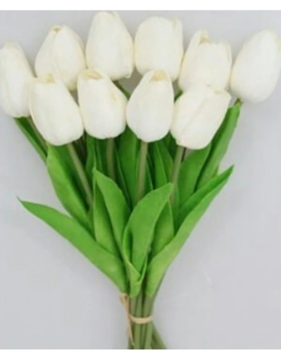 YAPAY 10LU ISLAK LALE BUKETİ