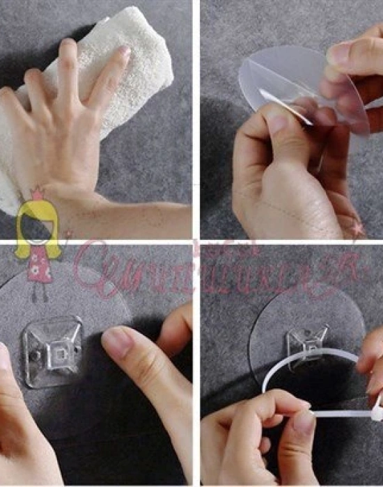 Yapışkanlı Eşya Sabitleyici Aparat Deprem Güvenliği Çocuk Koruma Sabitleme Aparatı 1 Çift