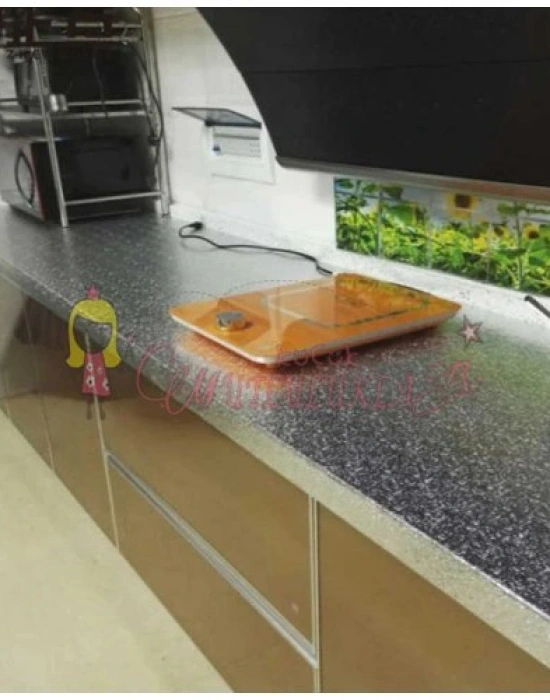 Yapışkanlı Silinebilir Mutfak Tezgah Folyosu