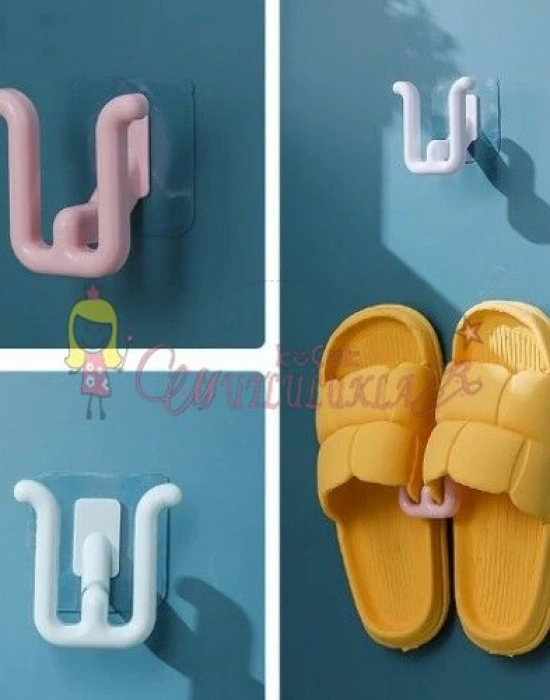 Yapışkanlı Terlik Askısı 2 Adet