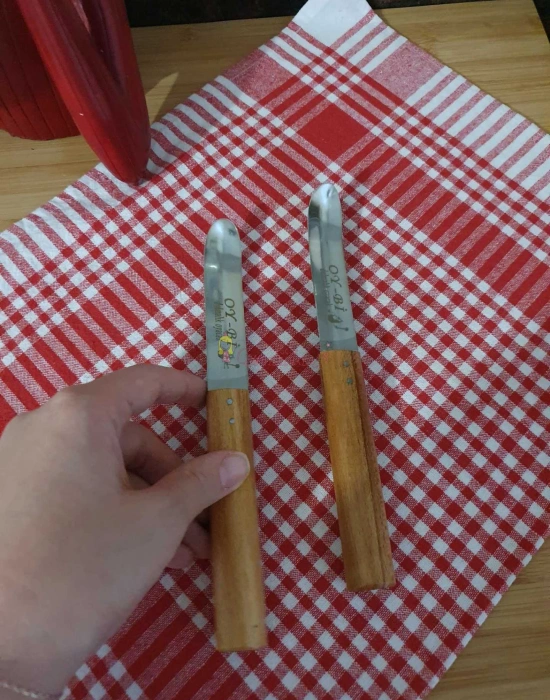 Yöresel Oyacak Sebze Eğik uçlu Oyma Bıçağı