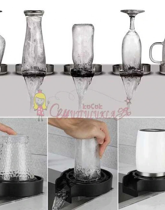 Yüksek Basınçlı Otomatik Bardak Şişe Yıkama Aparatı