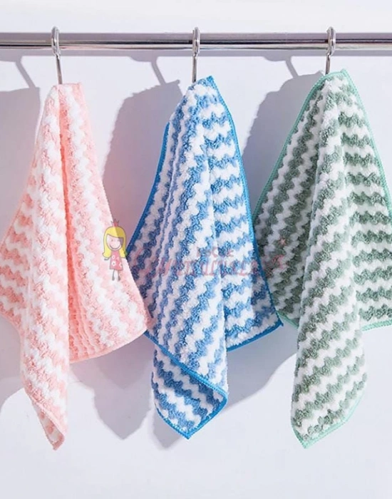 Yüksek Emici Dalgalı Cam Mutfak Yer Banyo Bezi