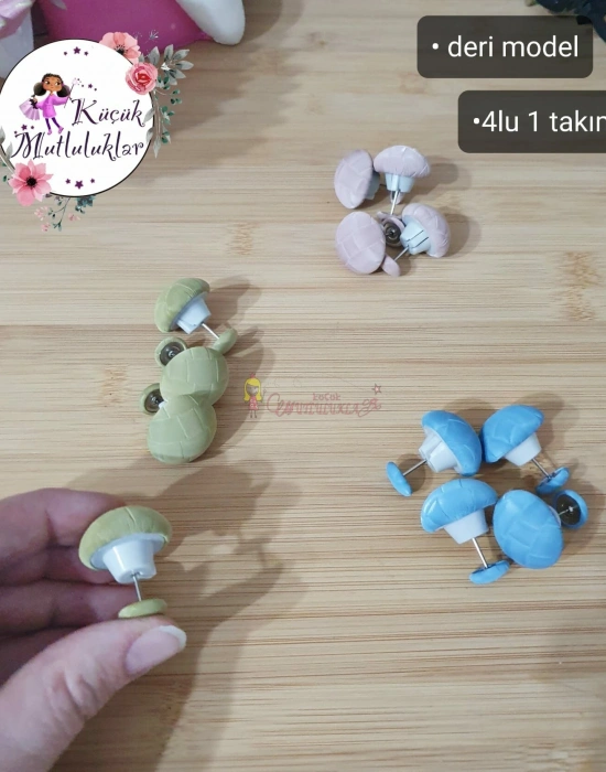 ﻿Deri Model Mantar Şeklinde Yorgan Nevresim Ve Çarşaf  Sabitleyici