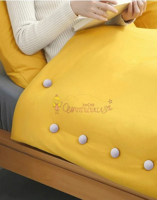 ﻿Deri Model Mantar Şeklinde Yorgan Nevresim Ve Çarşaf  Sabitleyici