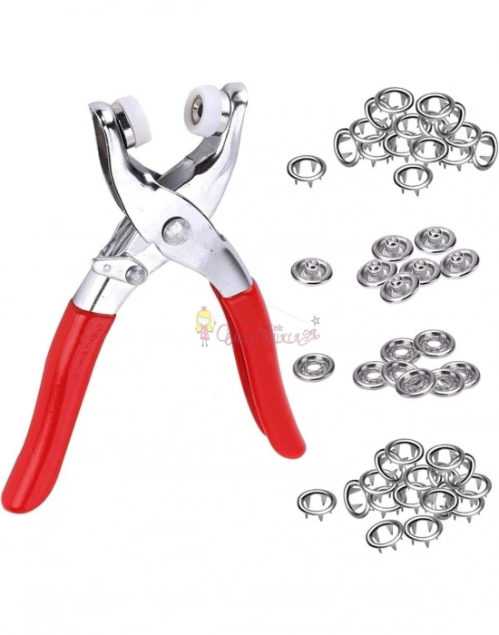 ﻿METAL ÇITÇITLI DÜĞME PENSESİ VE DÜĞMESİ