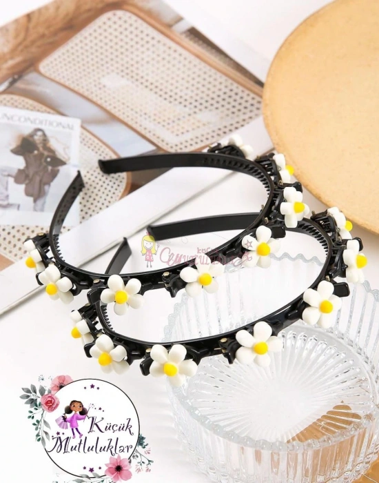 ﻿Sevimli  Figürlü Mandal Tokalı Çocuk Tacı Saç Toplayıcı Taç