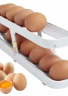 2 Katlı Otomatik Buzdolabı Yumurta Standı