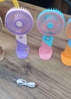 3 kademeli Fan Soğutucu Mini Vantilatör Serinletici Taşınabilir Şarjlı Masa Üstü Sessiz Standlı