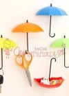 3LÜ RENKLİ ŞEMSİYE ANAHTARLIK
