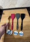 İvory Silikon Pişirme Pasta Spatulası Gri