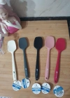 İvory Silikon Büyük Spatula Gri