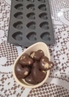 Kırmızı Kalpli Çikolata Kalıp