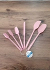 İvory 6Lı Spatula Pembe