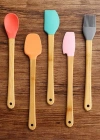 Bambu Mini Spatula 5Li Renkli