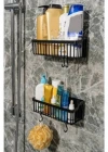 2Li Banyo Organizer Siyah