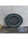 Oval Katlanır Süzgeç