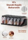 6Lı Yapışkanlı Baharat Takımı Kst