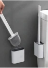 Silikon Wc Fırça Beyaz