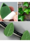 Yaprak Klips 10Lu Bitki Sarmaşık Kablo Düzenleyici Yeşil