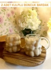 2Li Kulplu Üzümlü Boncuk Pinterest Sunum Bardağı 300Ml