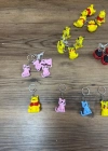 Karikatürlü Anahtarlık Kedi Pikacu Wİnnie the Pooh