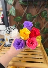 Km Group Yapay Gül Baskı Renkli Adet
